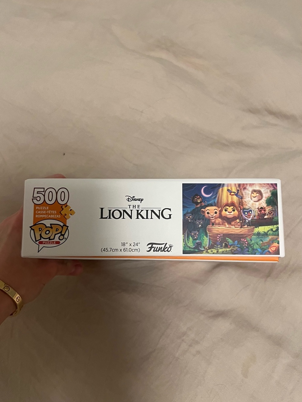 Disney The Lion King 500 piece puzzle!  colorful good condition - Picture 4 of 4